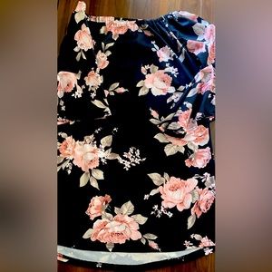 Women‘s XS Floral Off The Shoulder Mini Dress